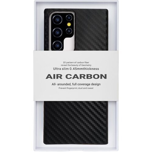 Чехол для Samsung Galaxy S22 Ultra AIR Carbon-Чёрный