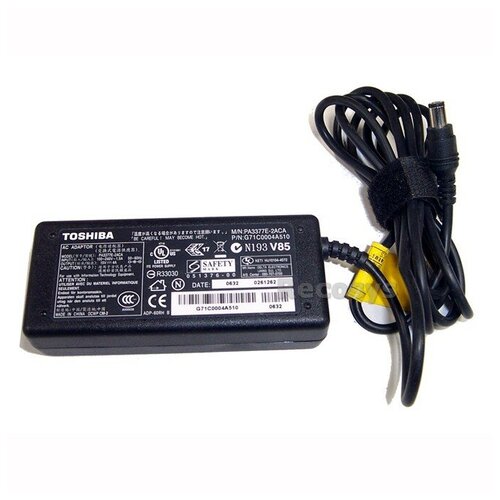 фото Блок питания для ноутбука toshiba portege r400-ru 15v 4a 6.3 * 3.0 oem