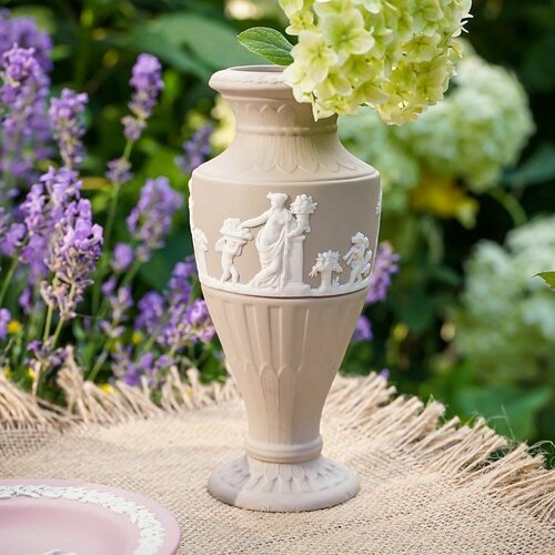 Wedgwood ваза редкого цвета Taupe, Англия, 1970-1980 гг.