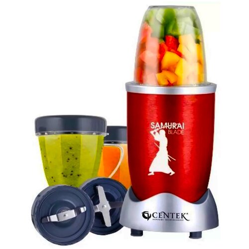 Блендер Centek CT-1324 800 Вт 2 стакана 550 мл красный 517900₽