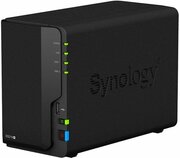 Сетевое хранилище Synology DiskStation DS218play, на 2 диска, настольный