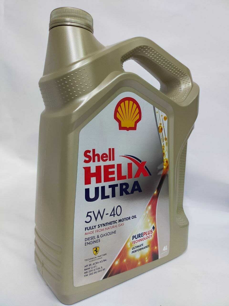 Моторное масло SHELL Helix Ultra 5W-40 4л. синтетическое [550055905] - фото №11