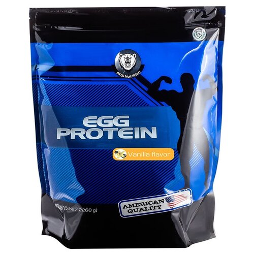 Протеин RPS Nutrition Egg Protein, 2268 гр., ваниль протеин rps nutrition egg protein 2268 гр ваниль