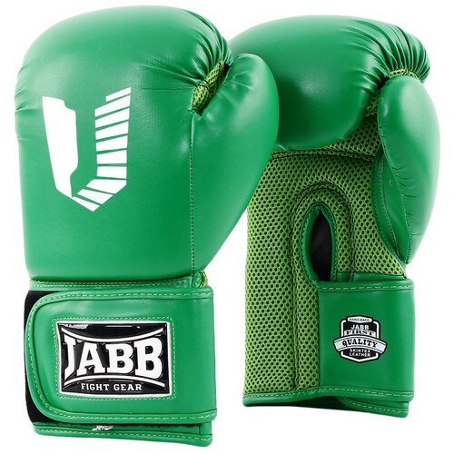 фото Перчатки боксерские "jabb. je-4056/eu air 56", зеленые, 8 унций