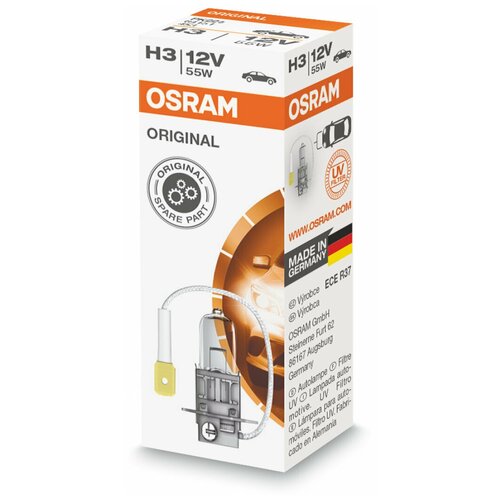 Лампа Osram H3 галогенная 55W 12V (10шт)