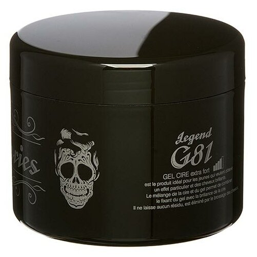 -    Men Stories G 81 Extra strong hold wax gel M 500