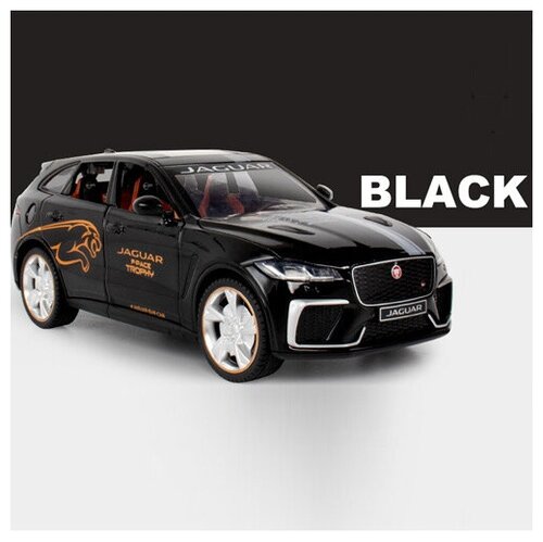 Коллекционная модель Ягуар Jaguar F-Pace 1:24 (металл, свет, звук)