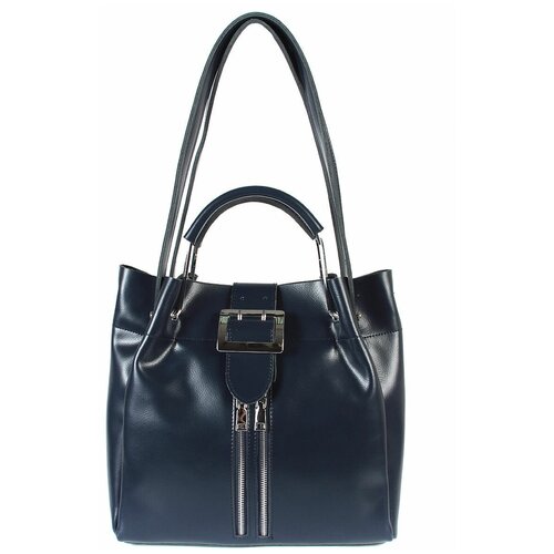 фото Сумка из натуральной кожи meyninger а-св-2330 темно-синий