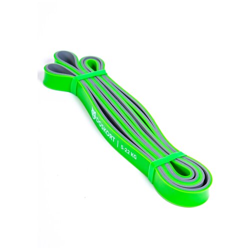 фото Эспандер-резиновая петля-19 мм (серо-зелёный) доскорт