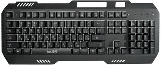 Клавиатура игровая c подсветкой проводная FaisON MECHANICS KB521, 1.4 м, цвет: чёрный
