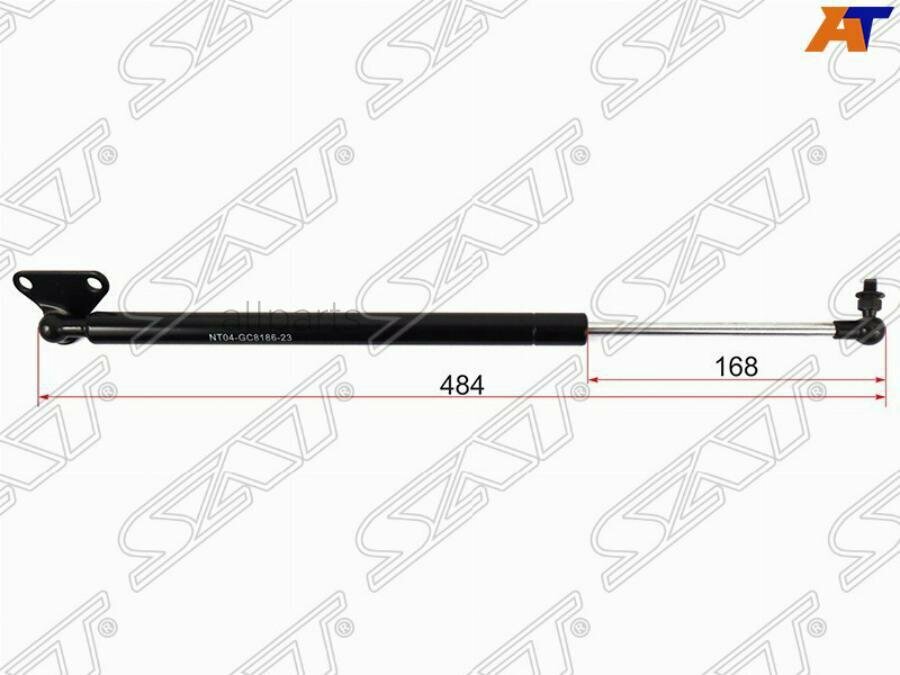 SAT ST-68960-69045 Амортизатор крышки багажника Toyota Land Cruiser (J200) 07-21 / Lexus LX 07-23 (Слева)