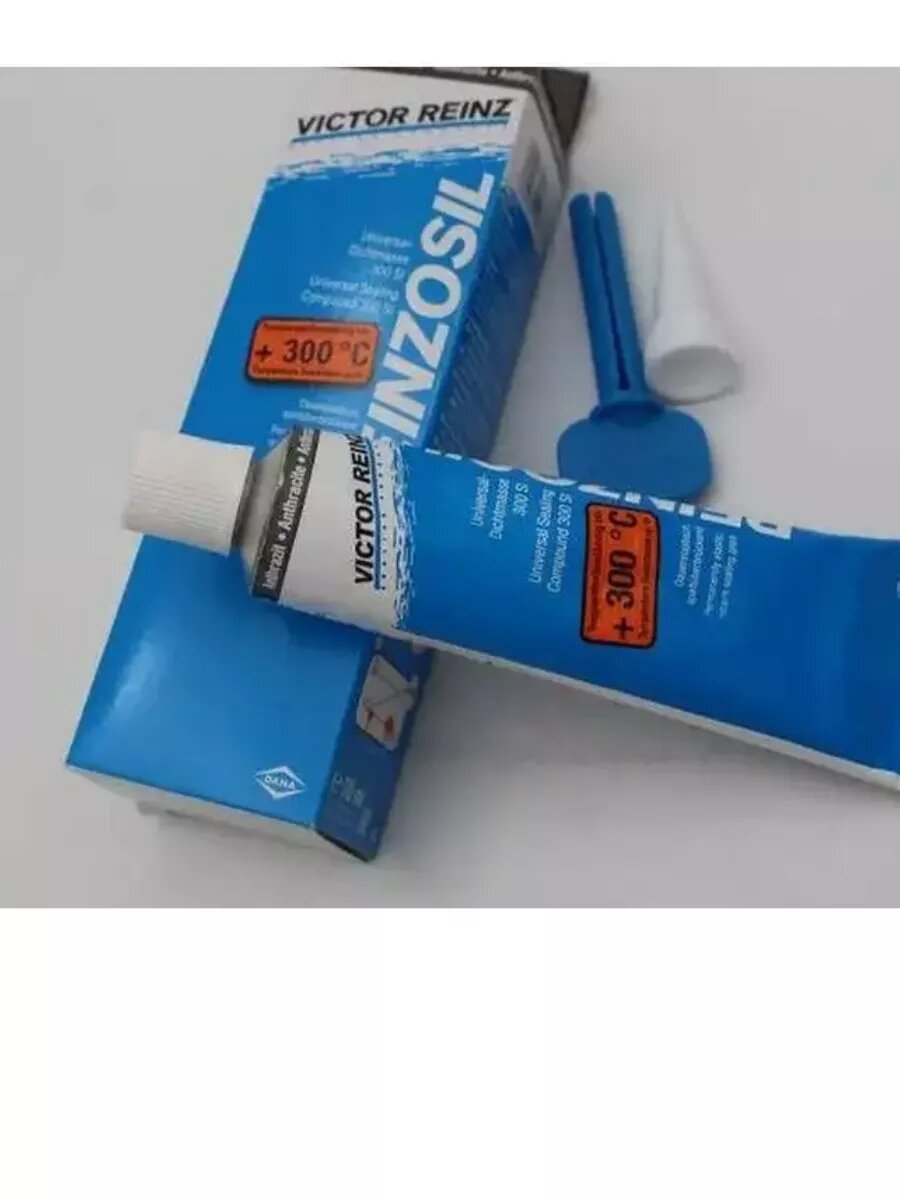 Герметик (формирователь прокладок) Victor Reinz Reinzosil +300 C 70 ml. цвет антрацит черно-серый