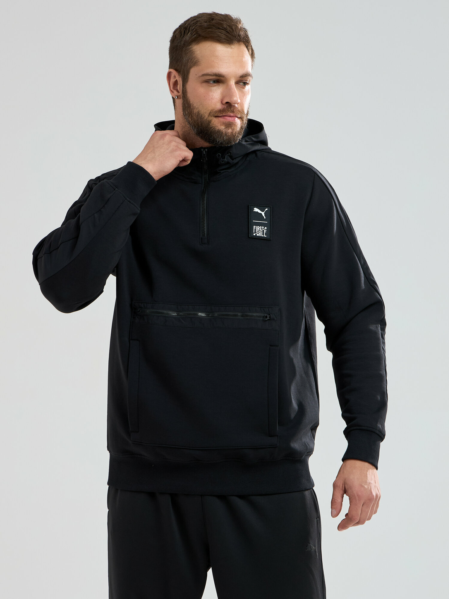 Худи Puma First Mile Hoodie Double Knit