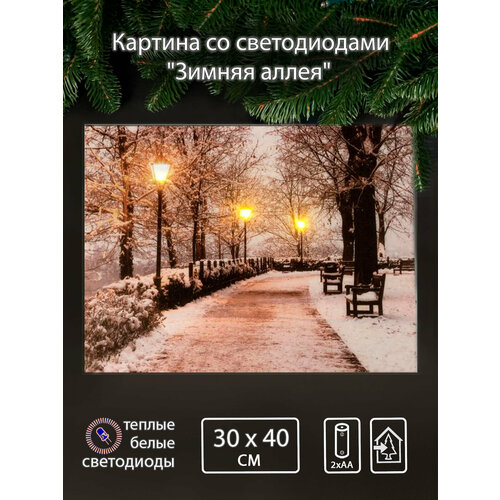 Картина со светодиодами 