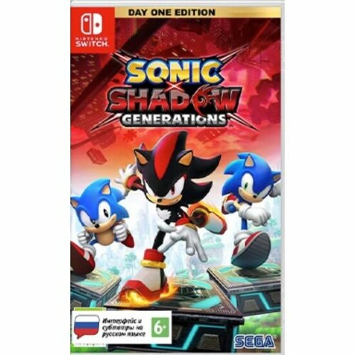 Игра Nintendo для Switch Sonic x Shadow Generations Day One Edition 5555₽