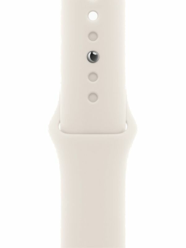 Смарт часы Apple Watch SE 2024, 40 мм, корпус из алюминия цвета сияющая звезда, S/M — фото 1