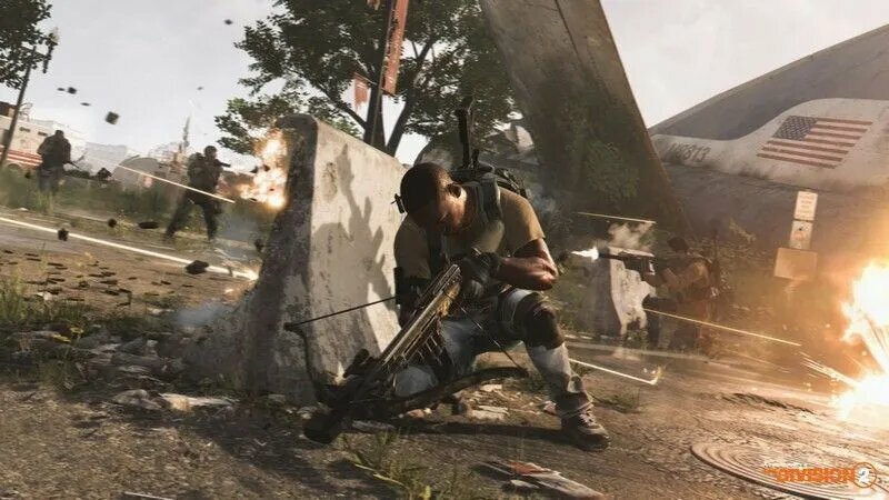 Игра Game "Tom Clancy's The Division 2" , для PS4, 18+, диск, английский язык — фото 1