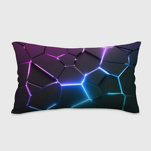 Cyberpunk 2077 phantom liberty neon Прямоугольная подушка