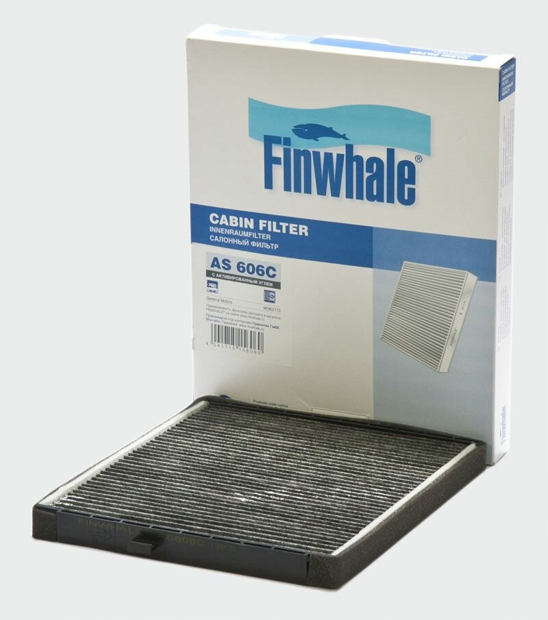 Finwhale фильтр салона (угольный) aveo(06-11), kalos(03-08) as606c
