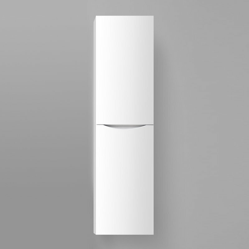 Шкаф-пенал для ванной BelBagno Fly -Marino R bianco lucido