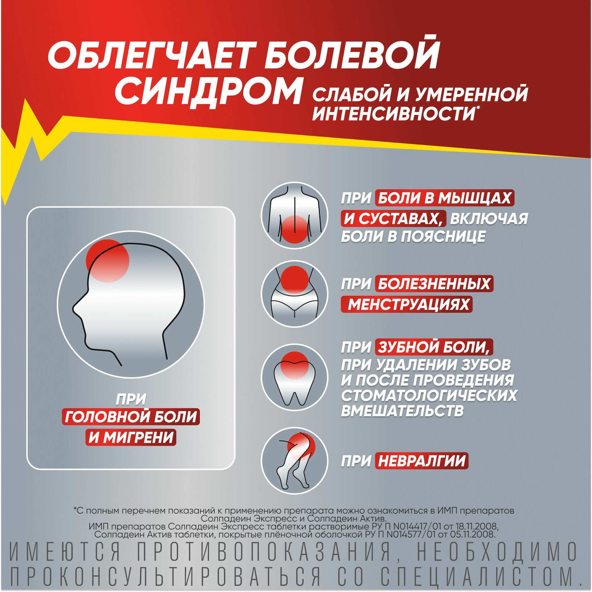 Обезболивающие Препараты При Онкологии Солпадеин Актив, таблетки в плёночной оболочке 65 мг + 500 мг, 12 шт.