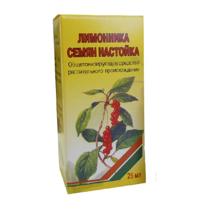 Лимонника семян настойка 25 мл 1 шт
