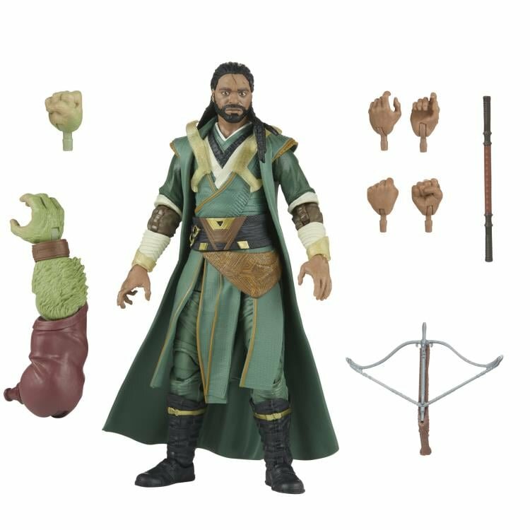 Marvel Legends Master Mordo (Multiverse of Madness) 6", Rintrah BAF, Jo staff, арбалет, сменные руки