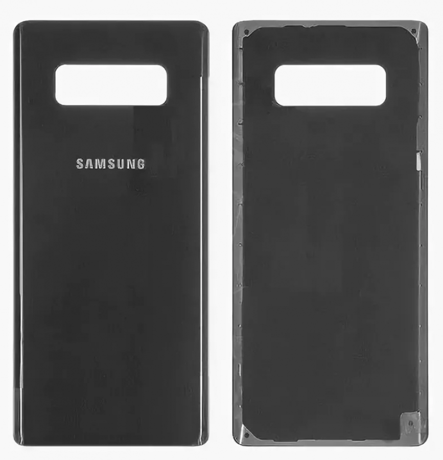 Задняя крышка для Samsung N950F (Galaxy Note 8) Черный