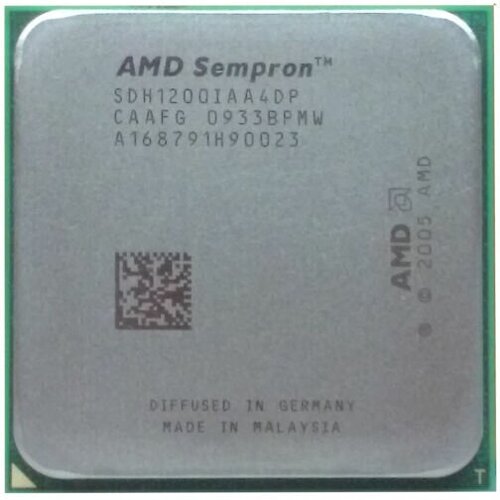 Процессор AMD Sempron LE-1200 Sparta AM2, 1 x 2100 МГц, OEM процессор amd sempron x2 250 fm2 2 x 3200 мгц oem