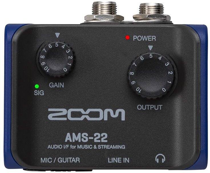 Аудиоинтерфейс ZOOM AMS-22