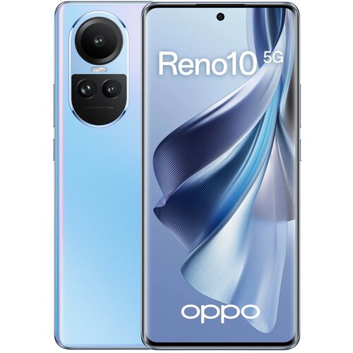 Смартфон OPPO Reno10 8/256 ГБ Global для РФ, Dual nano SIM, серебристо-серый
