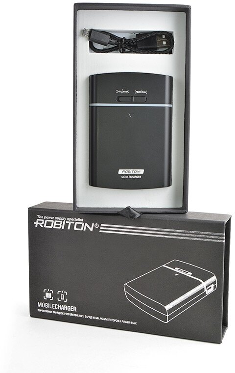 Robiton Зарядное устройство для аккумуляторов Robiton MobileCharger