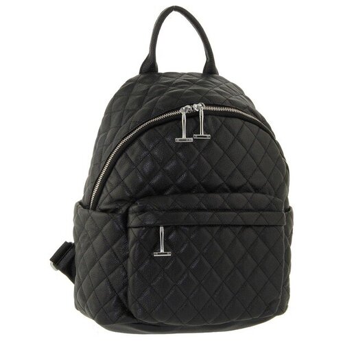 фото Рюкзак кожаный стеганый большой polina & eiterou w 18074j polina & eiterou (balina)