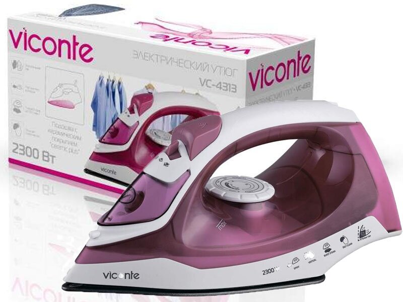 Утюг Viconte VC-4313, purple