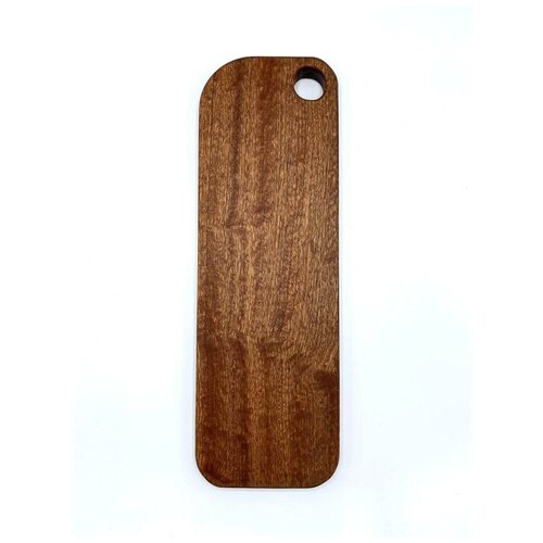 Разделочная доска с отверстием малая, длинная разделочная доска, доска из дерева, дерево Сапеле