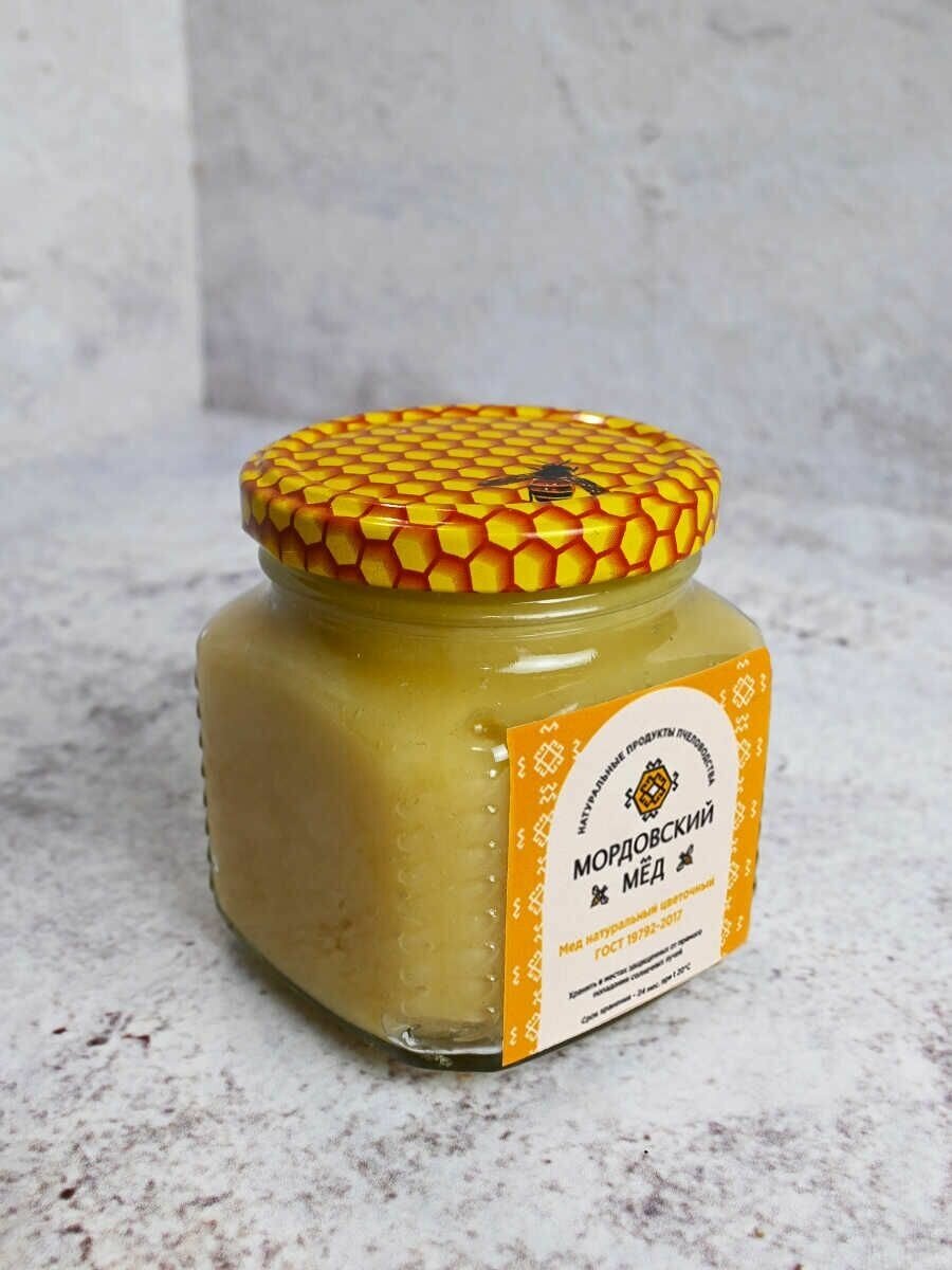 Мёд натуральный цветочный, 350 гр. - фотография № 4