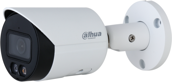 Уличная цилиндрическая IP-видеокамера Dahua DH-IPC-HFW2849SP-S-IL-0280B, Full-color с ИИ, 8Мп