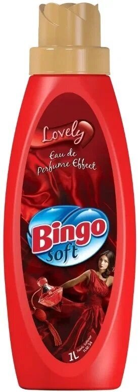 Кондиционер ополаскиватель для белья Bingo Soft LOVELY (Любимый) 1л