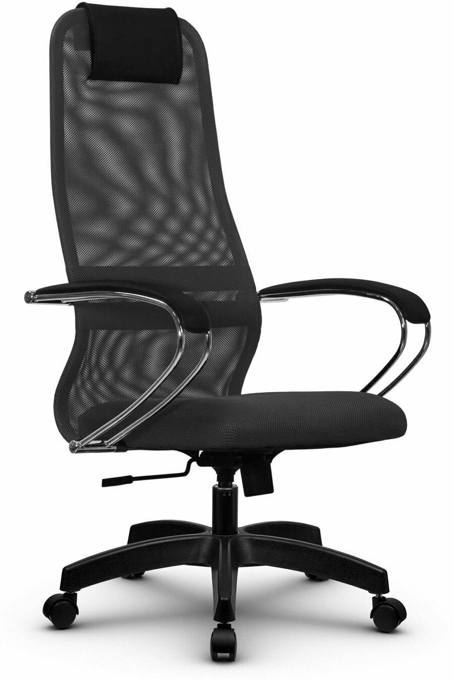 Компьютерное кресло SU-B-8/подл.131/осн.001 темно-серый/темно-серый