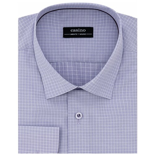 фото Рубашка casino, размер 174-184/39, фиолетовый