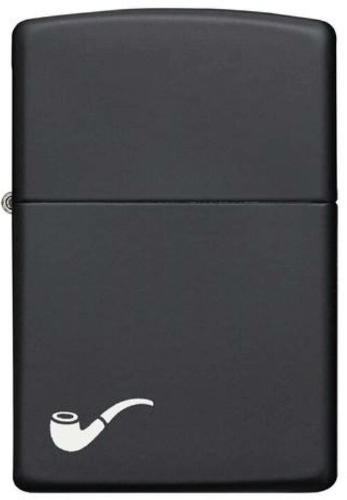 Zippo Pipe зажигалка бензиновая Black Matte 1 шт. 1 шт. 55 г