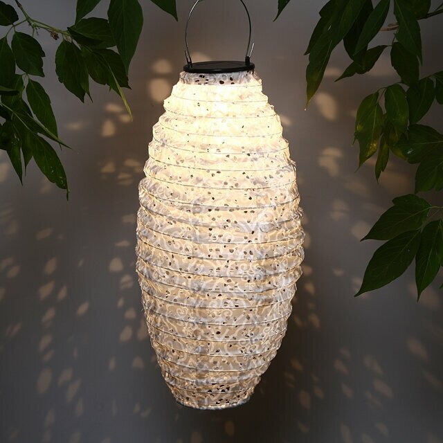 фото Koopman Подвесной светильник на солнечной батарее Solar Vittore 45*20 см белый, IP44 AF5000610