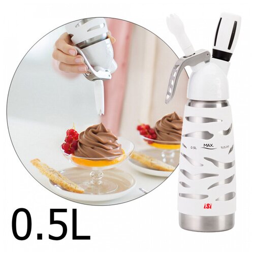 Кремер (сифон для сливок) iSi Desert Whip Plus 0.5L белый
