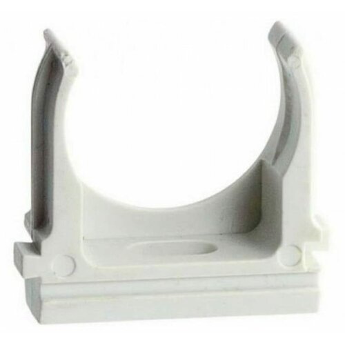 Держатель для труб клипса d32мм серый Урал Пак 49₽