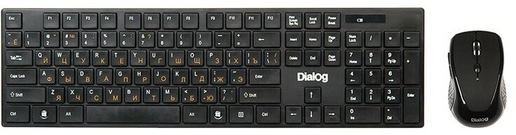 Комплект Dialog KMROP-4030U, USB, черный