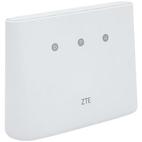 Интернет-центр ZTE MF293N 10/100/1000BASE-TX/3G/4G cat.4 белый