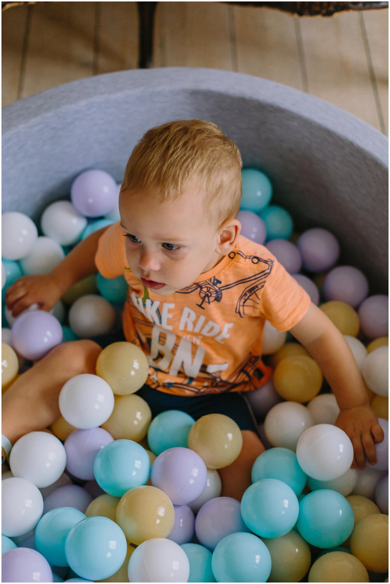 Детский сухой бассейн Boobo.kids 85х30 см с комплектом из 150 шаров, бассейн с шариками, игровой комплекс, подарок для малыша - фотография № 3
