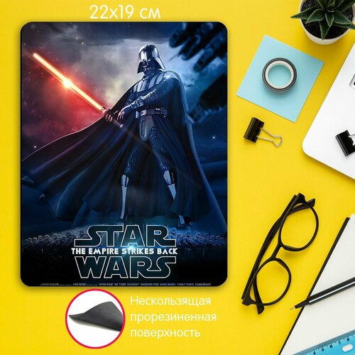 Игровой коврик для мыши Звездные войны Star Wars Оби Ван Дарт Вейдер мандалорец