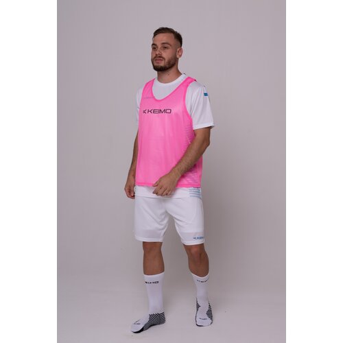 Манишка Футбольная/Жилет отличительный Розовый размер (L) mesh vest Keimo
