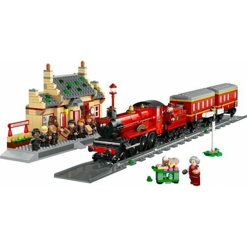 Lego 76423 Harry Potter Хогвартс-экспресс и станция Хогсмид